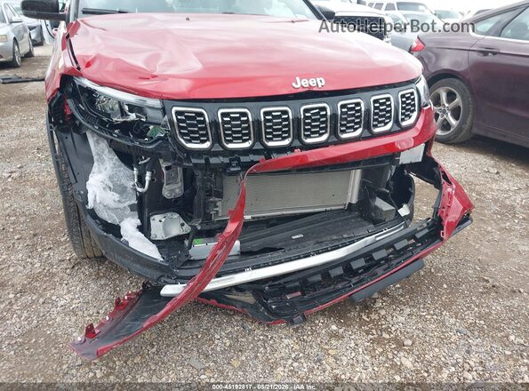 3C4NJDCN5TT244607 2026 JEEP COMPASS Red Widok z przodu