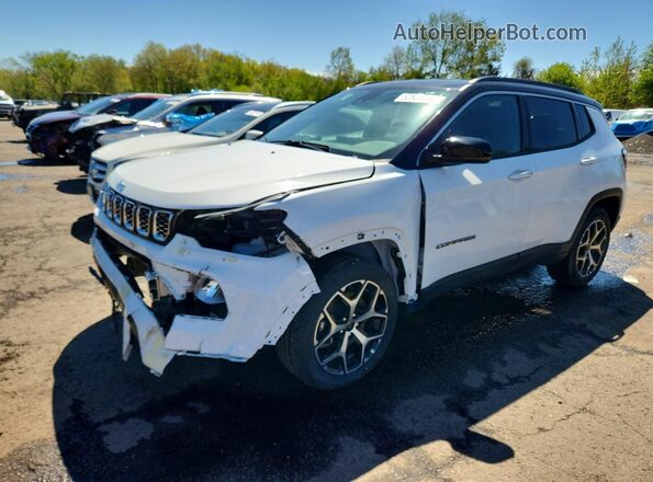 3C4NJDCN6ST509596 2025 JEEP COMPASS White Przód lewy