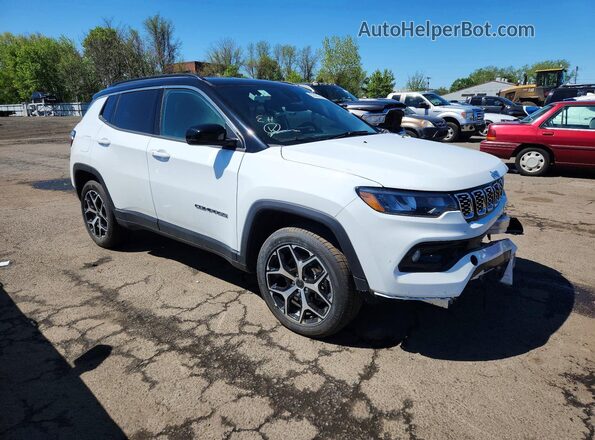3C4NJDCN6ST509596 2025 JEEP COMPASS White Przód prawy