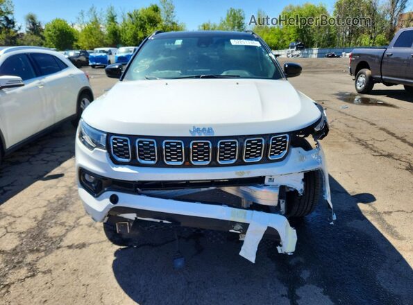 3C4NJDCN6ST509596 2025 JEEP COMPASS White Widok z przodu