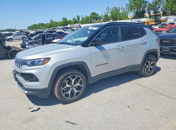 3C4NJDCN6ST512353 2025 JEEP COMPASS Серый Передняя левая четверть
