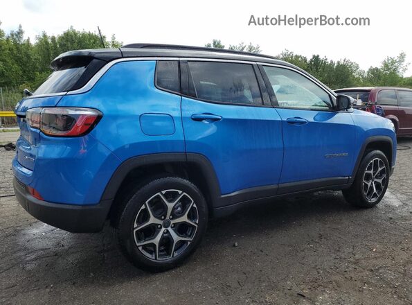 3C4NJDCN6ST545000 2025 JEEP COMPASS Blue Trasero derecho