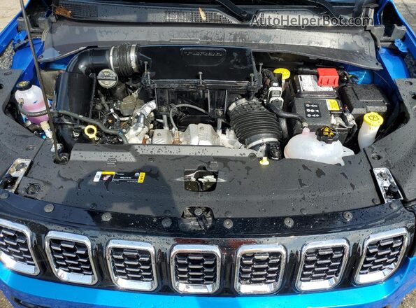 3C4NJDCN6ST545000 2025 JEEP COMPASS Blue Vista del compartimento del motor