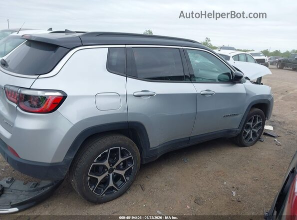 3C4NJDCN6ST545482 2025 JEEP COMPASS Silver Widok wnętrza z tyłu