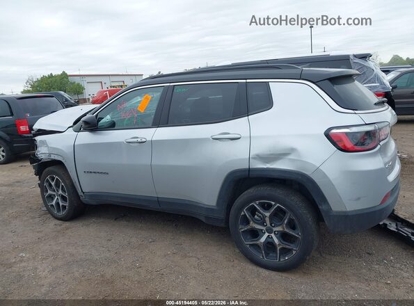 3C4NJDCN6ST545482 2025 JEEP COMPASS Silver Widok wnętrza 360 stopni
