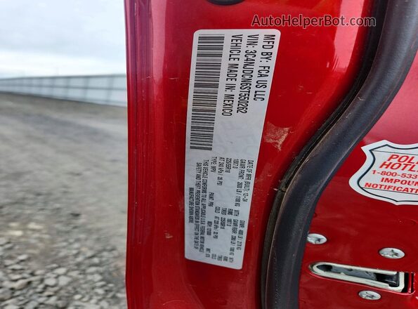 3C4NJDCN6ST550262 2025 JEEP COMPASS Красный Панорамный вид салона 360°