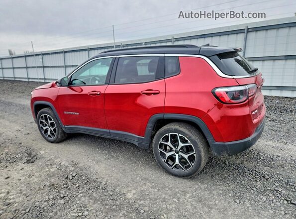 3C4NJDCN6ST550262 2025 JEEP COMPASS Красный Задняя левая четверть