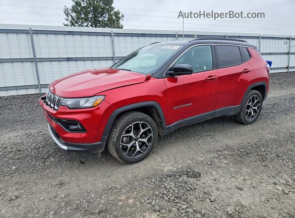 3C4NJDCN6ST550262 2025 JEEP COMPASS Красный Передняя левая четверть