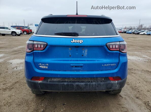 3C4NJDCN7RT105748 2024 JEEP COMPASS Синий Вид сзади