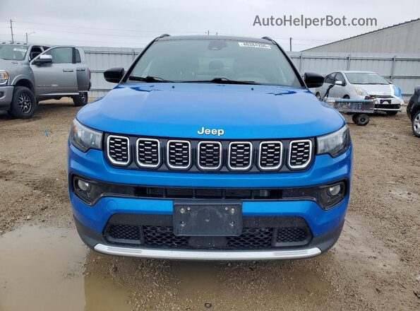 3C4NJDCN7RT105748 2024 JEEP COMPASS Синий Вид спереди