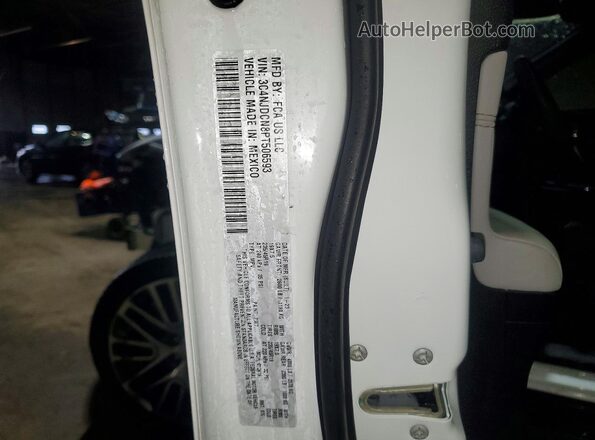 3C4NJDCN8PT506593 2023 JEEP COMPASS White Vista de la etiqueta del VIN