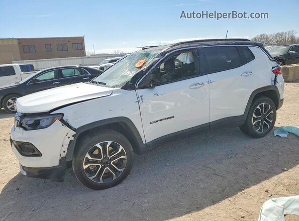 3C4NJDCN8PT531784 2023 JEEP COMPASS Белый Передняя левая четверть