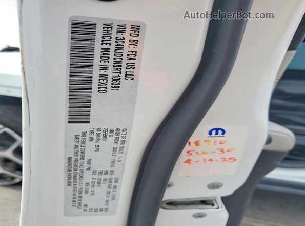 3C4NJDCN8RT106391 2024 JEEP COMPASS White Widok wnętrza 360 stopni