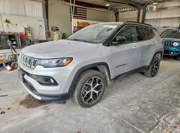 3C4NJDCN8RT173038 2024 JEEP COMPASS Silver Передня ліва чверть