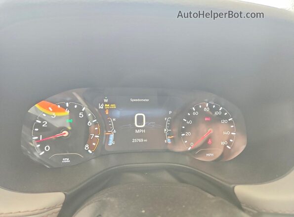3C4NJDCN8RT173038 2024 JEEP COMPASS Silver Вид щитка приладів