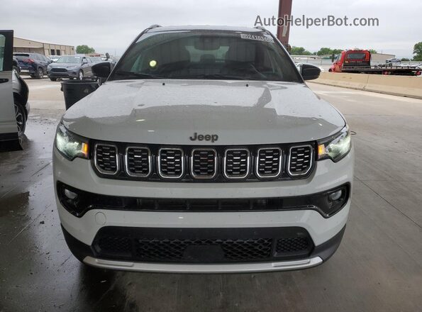 3C4NJDCN8ST507946 2025 JEEP COMPASS Белый Вид наклейки с VIN-кодом