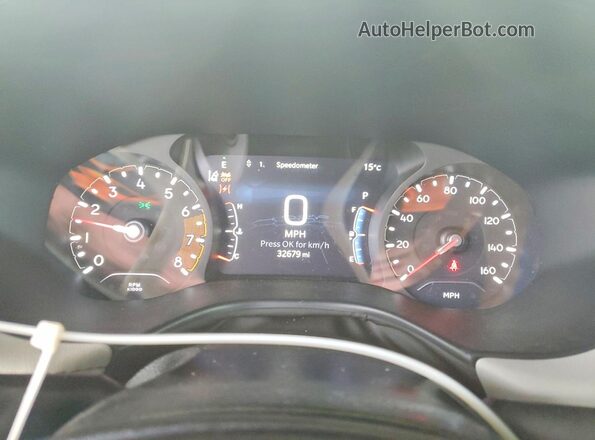 3C4NJDCN8ST507946 2025 JEEP COMPASS Белый Вид щитка приборов