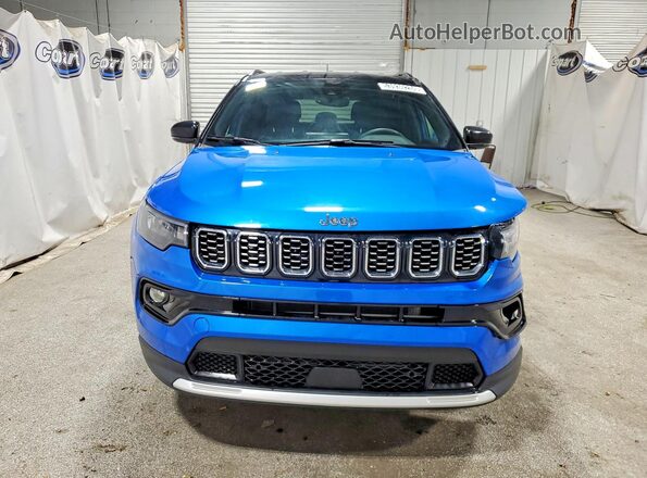3C4NJDCN8ST509549 2025 JEEP COMPASS Синий Вид спереди
