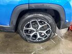 2025 Jeep Compass Limited Синий vin: 3C4NJDCN8ST509549 Damage: Left Rear Tire, Flat, Repair Required
