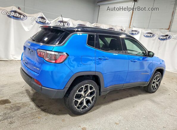 3C4NJDCN8ST509549 2025 JEEP COMPASS Синий Задняя правая четверть