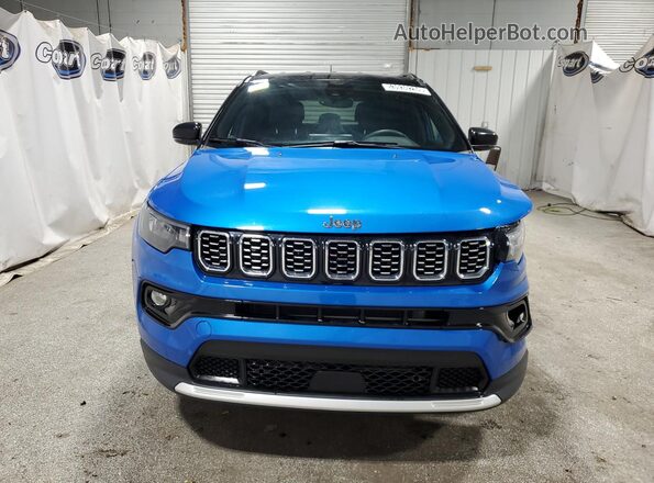 3C4NJDCN8ST509549 2025 JEEP COMPASS Синий Панорамный вид салона 360°
