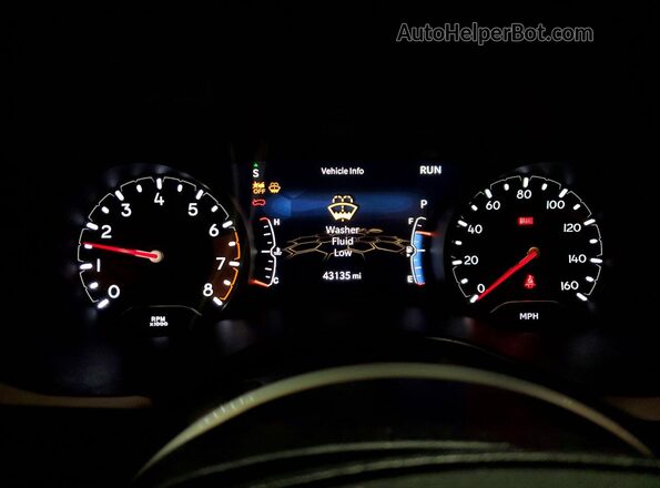 3C4NJDCN8ST509549 2025 JEEP COMPASS Синий Вид щитка приборов