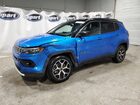 2025 Jeep Compass Limited Синий vin: 3C4NJDCN8ST509549 Damage: Left Front Door, Dent(S) W/ Paint Dmg, > 12 Inches