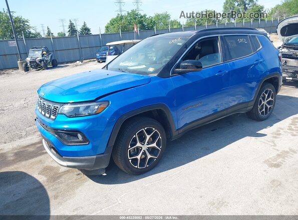 3C4NJDCN9RT125211 2024 JEEP COMPASS Blue Przód lewy