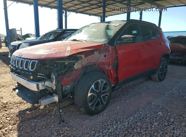 3C4NJDCN9RT588983 2024 JEEP COMPASS Красный Передняя левая четверть