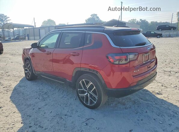 3C4NJDCN9ST537778 2025 JEEP COMPASS Красный Задняя левая четверть