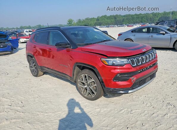 3C4NJDCN9ST537778 2025 JEEP COMPASS Красный Передняя правая четверть