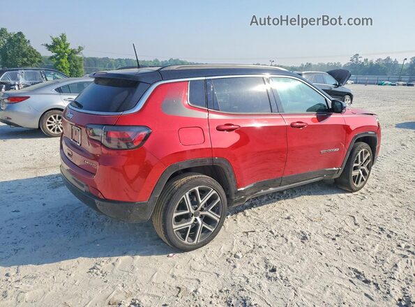 3C4NJDCN9ST537778 2025 JEEP COMPASS Красный Задняя правая четверть
