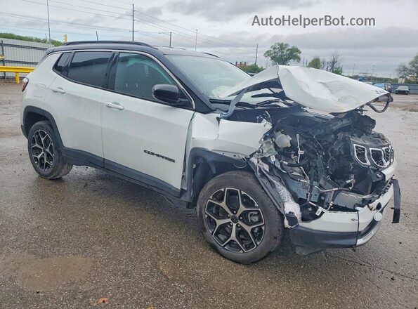 3C4NJDCN9ST621583 2025 JEEP COMPASS Белый Передняя правая четверть