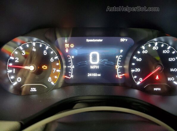 3C4NJDCNXRT152773 2024 JEEP COMPASS Red Vista del cuadro de instrumentos