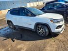 2024 Jeep Compass Limited White vin: 3C4NJDCNXRT154930