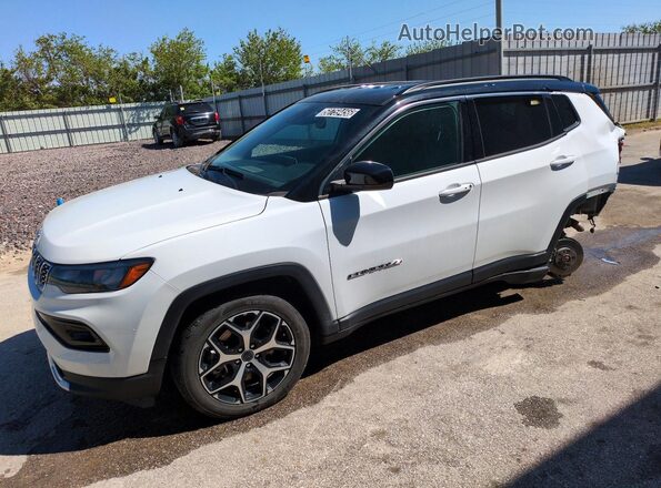 3C4NJDCNXST556954 2025 JEEP COMPASS White Przód lewy