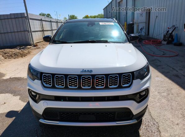 3C4NJDCNXST556954 2025 JEEP COMPASS White Widok z przodu
