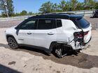 2025 Jeep Compass Limited White vin: 3C4NJDCNXST556954 Damage: Left Qtr Panel, Severe Damage, Replacement Required