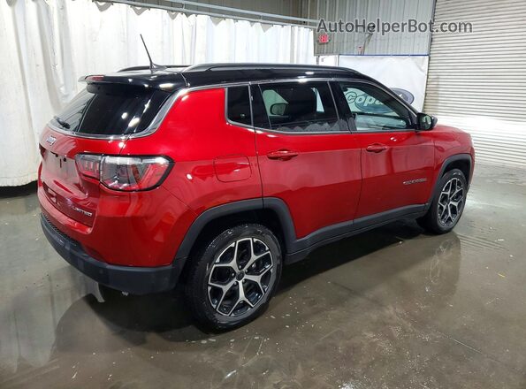 3C4NJDCNXST600662 2025 JEEP COMPASS Red Trasero derecho