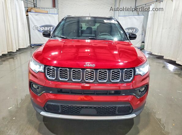 3C4NJDCNXST600662 2025 JEEP COMPASS Red Vista frontal