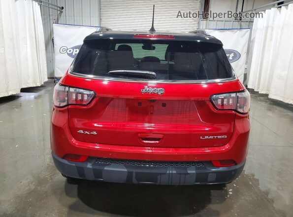 3C4NJDCNXST600662 2025 JEEP COMPASS Red Vista trasera