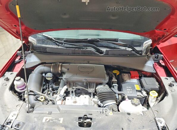 3C4NJDCNXST600662 2025 JEEP COMPASS Red Vista del compartimento del motor