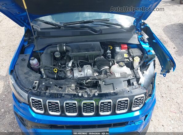 3C4NJDCNXTT182637 2026 JEEP COMPASS Синий Вид сзади