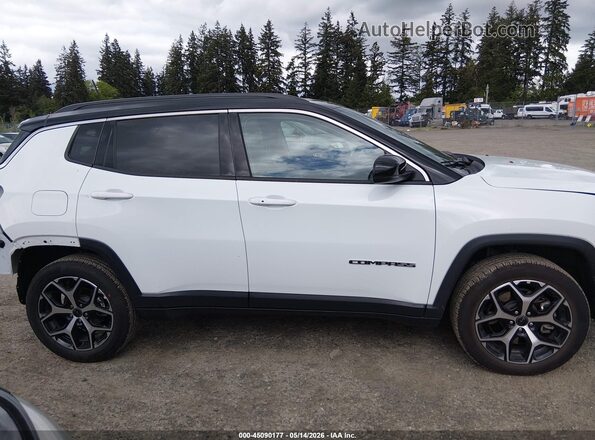 3C4NJDCNXTT225115 2026 JEEP COMPASS White Widok wnętrza 360 stopni