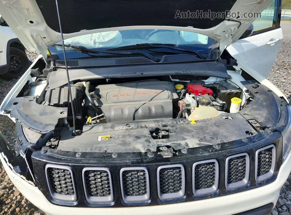 3C4NJDDB0LT189634 2020 JEEP COMPASS Белый Вид задней части салона