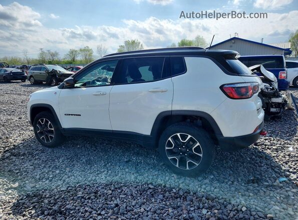 3C4NJDDB0LT189634 2020 JEEP COMPASS Белый Задняя левая четверть