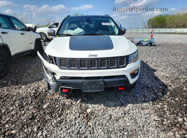 3C4NJDDB0LT189634 2020 JEEP COMPASS Белый Вид спереди