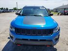 2020 Jeep Compass Trailhawk Синий vin: 3C4NJDDB0LT227718