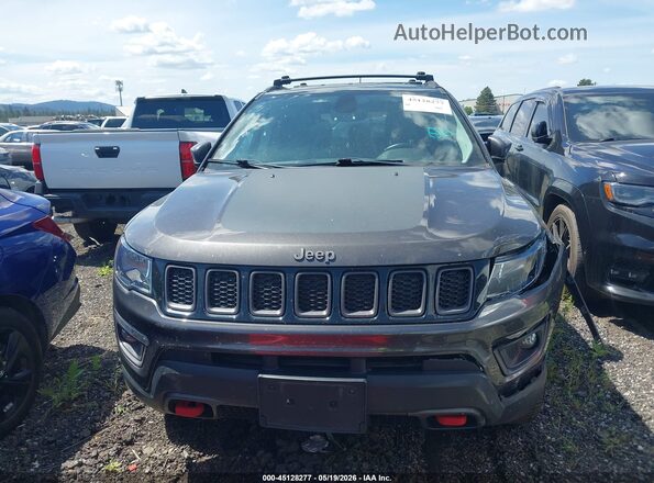 3C4NJDDB1HT668104 2017 JEEP NEW COMPASS Gray ხელსაწყოთა პანელის ხედი