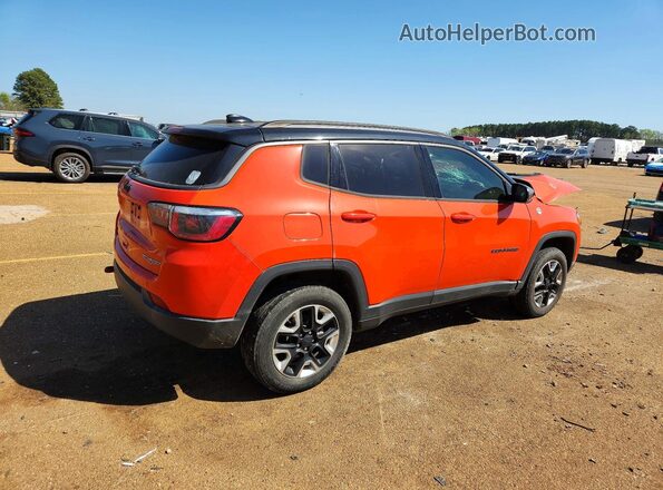 3C4NJDDB2HT631174 2017 JEEP COMPASS Orange Tył prawy